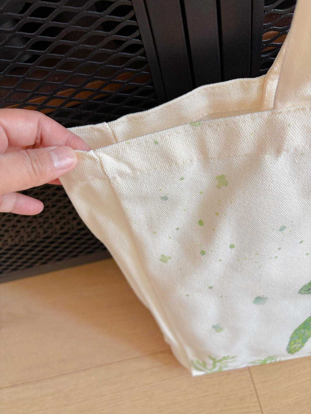 Green Sea Turtle  Canvas tote | Travel Bag