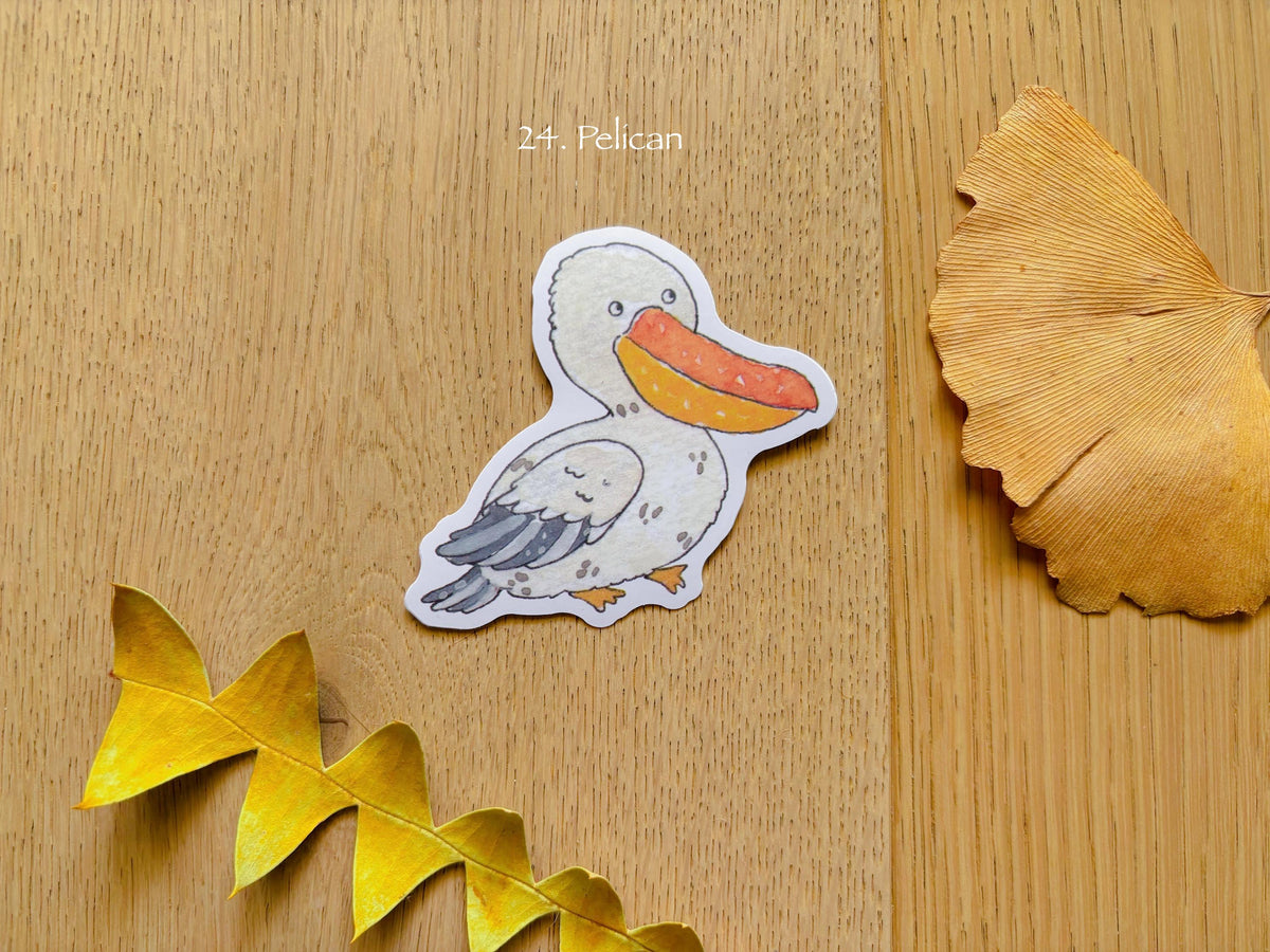 Watercolor Animal Stickers Australian Wildlife | Laptop Decals