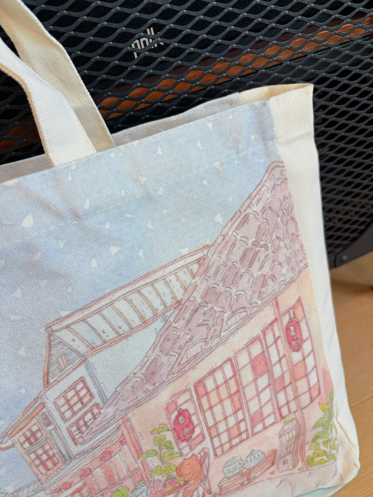 Capybara Orange River in Japan Canvas tote | Travel Bag
