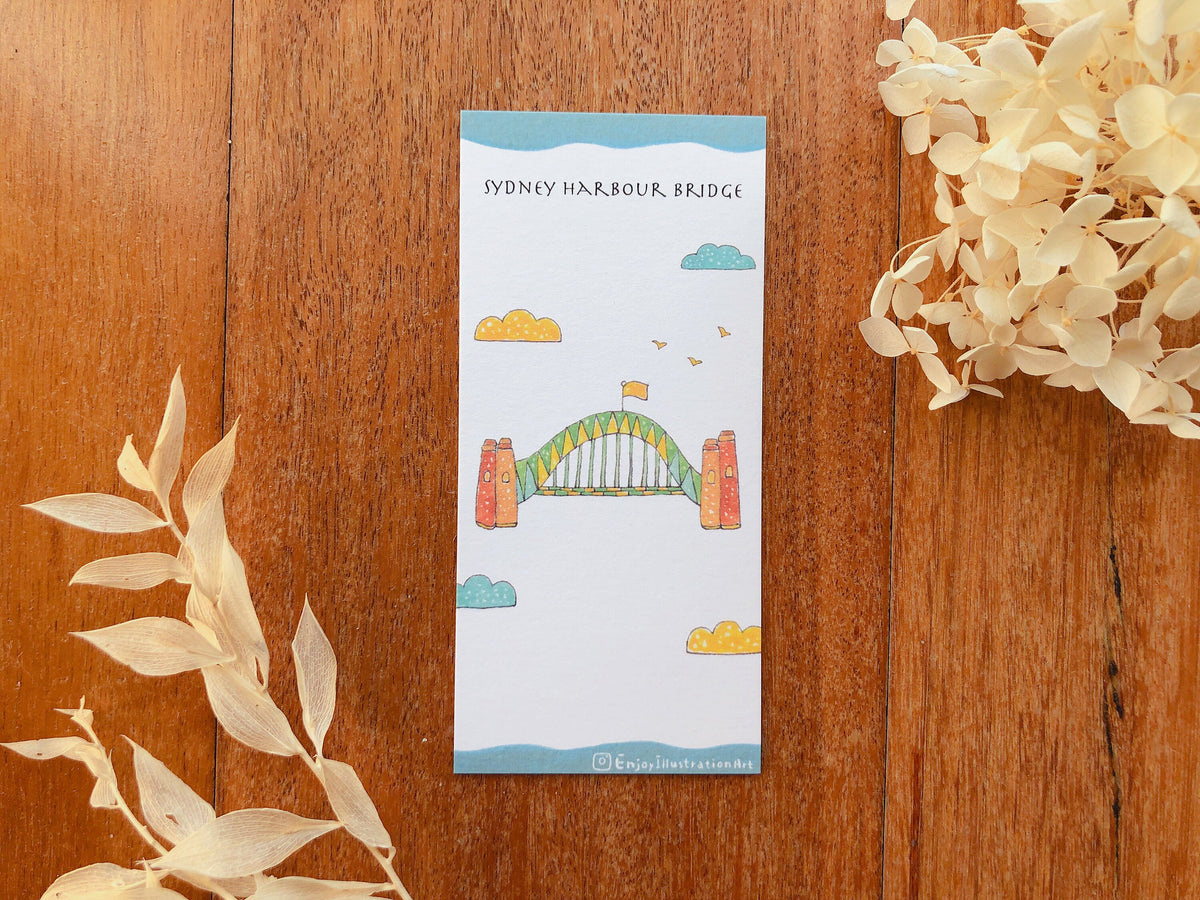 Sydney Landmarks Bookmarks Collection Colorful bookmarks | Travel Souvenir