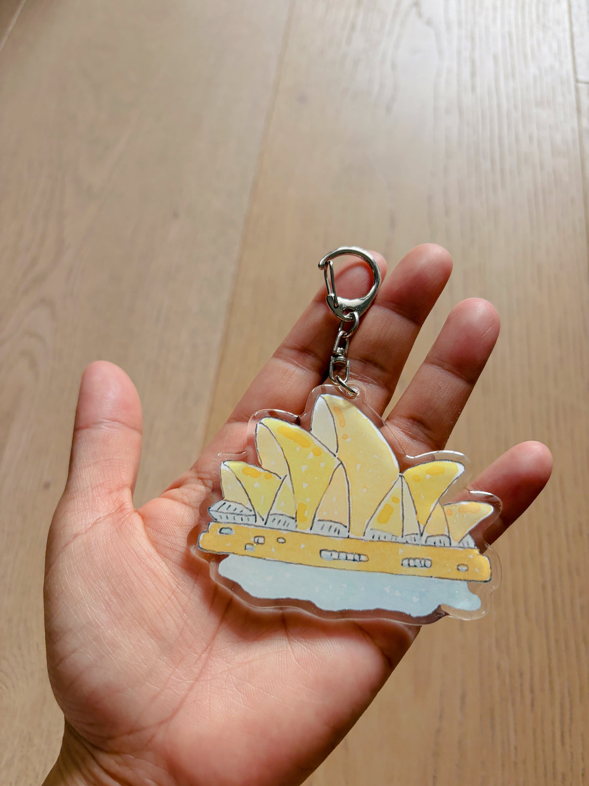 Sydney Opera House Acrylic Keychain | Bag Charm