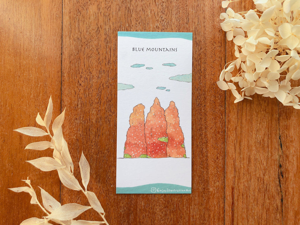 Sydney Landmarks Bookmarks Collection Colorful bookmarks | Travel Souvenir