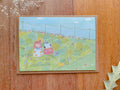 Sun Bath With You Greeting Card | Art Cards