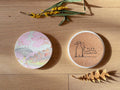 Jacaranda Blooming in Sydney Travel Gift | Table Coaster